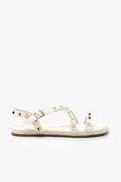 Thumbnail for your product : boohoo Studded Rope Sandals