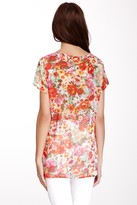 Thumbnail for your product : Lily White Juniors Side Slit Blouse (Juniors)