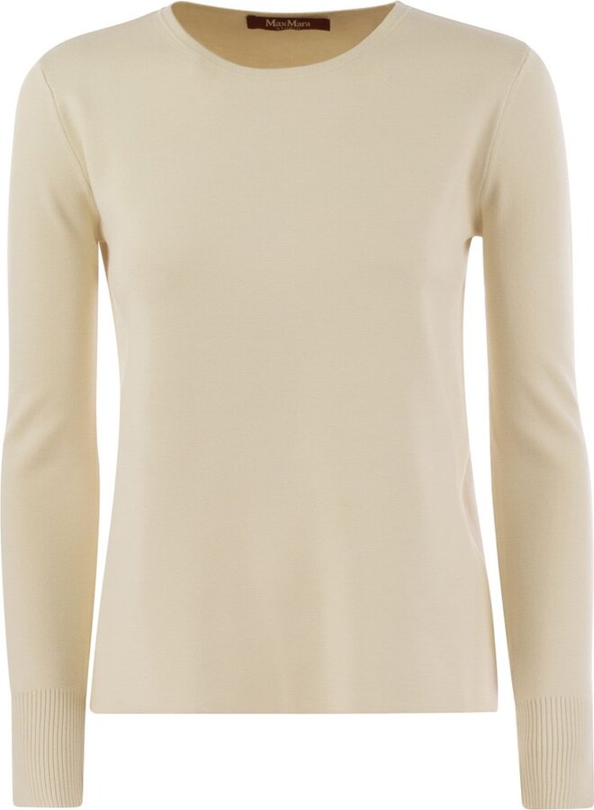 Studio Max Mara Crewneck Long-Sleeved Jumper