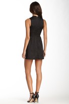 Thumbnail for your product : Necessary Objects Scuba Sleeveless Mock Turtleneck Skater Dress