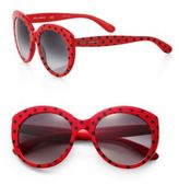 Thumbnail for your product : Dolce & Gabbana Spotted Round Sunglasses