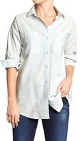 Thumbnail for your product : Old Navy Women's Boyfriend Chambray Shirts
