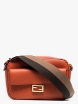 Thumbnail for your product : Fendi Orange Baguette Leather Camera Bag