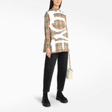 Thumbnail for your product : Burberry Oversized shirt with Vintage Check motif