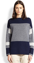 Thumbnail for your product : Vince Wool/Cashmere Intarsia Colorblock Sweater
