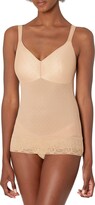 Thumbnail for your product : Ahh By Rhonda Shear Women's Dot Mesh Shaping Bra Camisole w. Padded Straps