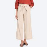 Thumbnail for your product : Uniqlo WOMEN Belted Linen Cotton Wide Pants
