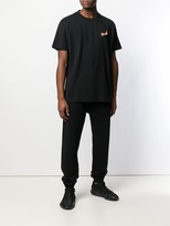 Thumbnail for your product : Marcelo Burlon County of Milan Flaming Basketball print T-shirt