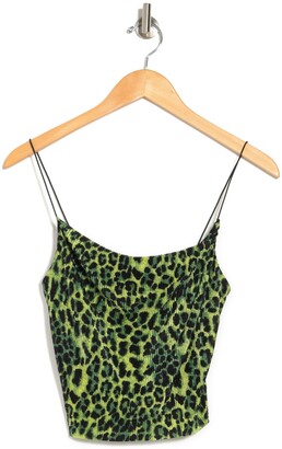 Topshop Leopard Camisole - ShopStyle