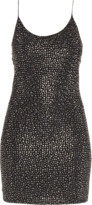 Thumbnail for your product : Alice + Olivia Nelle Embellished Spaghetti-Strap Mini Dress
