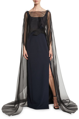 column evening gowns