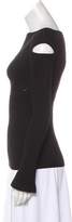 Thumbnail for your product : Cushnie Long-Sleeve Accented Top