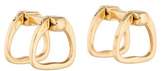 Thumbnail for your product : Hermes 18K Horsebit Cufflinks