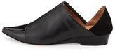 Thumbnail for your product : Derek Lam 10 Crosby Ava Capped Pointed-Toe Flat, Black