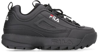 Fila Logo Detailed Lace-Up Sneakers