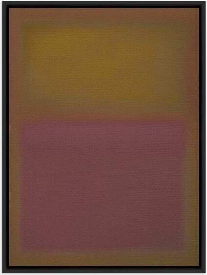 Four Hands Composition Neutral Wall Art in Yellow