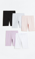 Thumbnail for your product : H&M 5-pack Cotton Bike Shorts