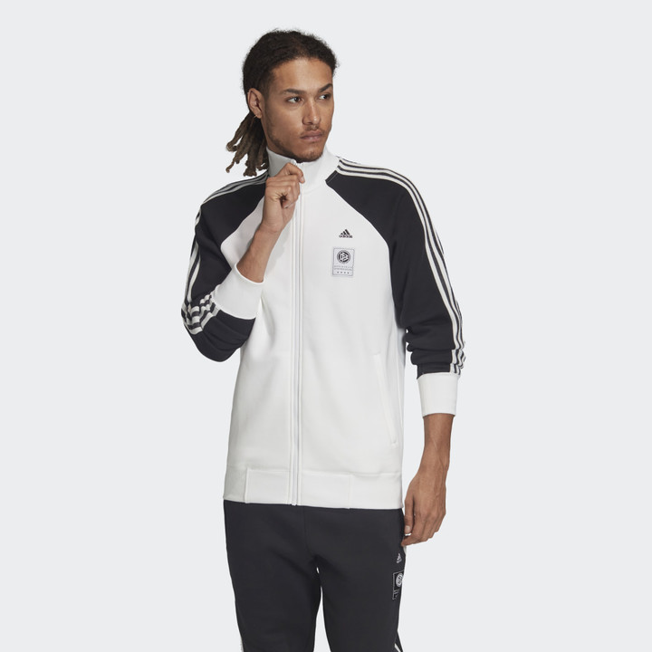 adidas Germany Icon Track Jacket White S Mens - ShopStyle