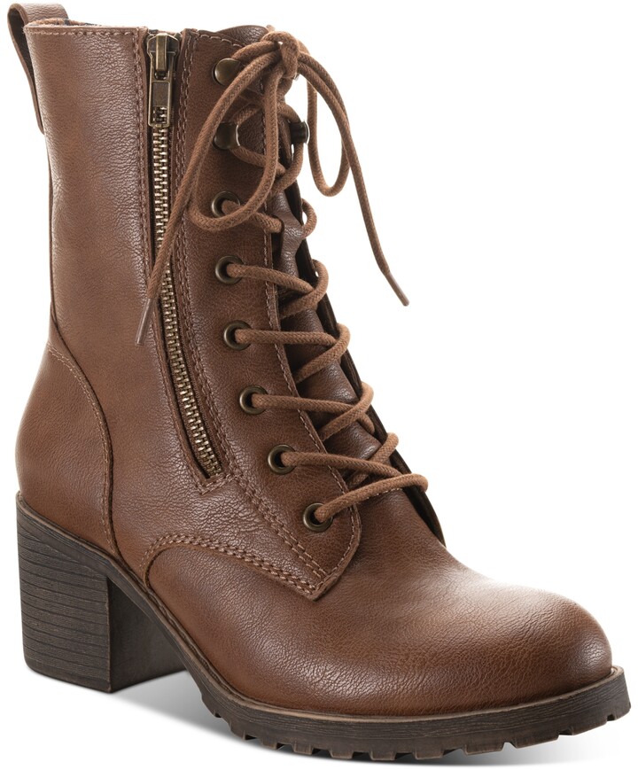 macys lace up booties