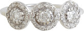 Thumbnail for your product : Ileana Makri Diamond & White Gold Triple Solitaire Ring
