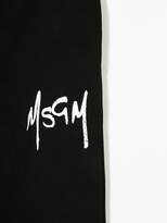 Thumbnail for your product : MSGM Kids logo tracksuit trousers