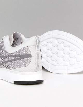 Nike Running Air Zoom Strike Trainers In Grey