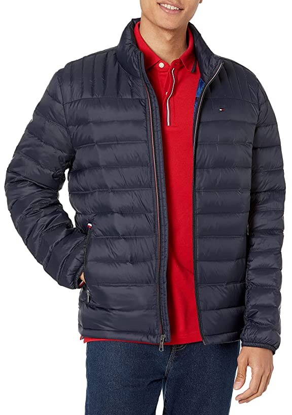 Tommy Hilfiger Men's Lightweight Cotton Hooded Anorak Jacket - ShopStyle