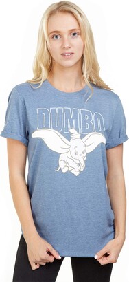 Disney Women's Dumbo Flying T-shirt T Shirt
