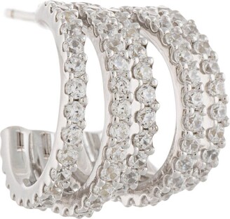 APM Monaco Croisette five-hoop earrings
