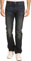 Thumbnail for your product : Levi's Straight-Cut Dark Blue Washed 504 Jeans