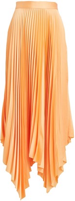 Long Pleated Skirt - ShopStyle