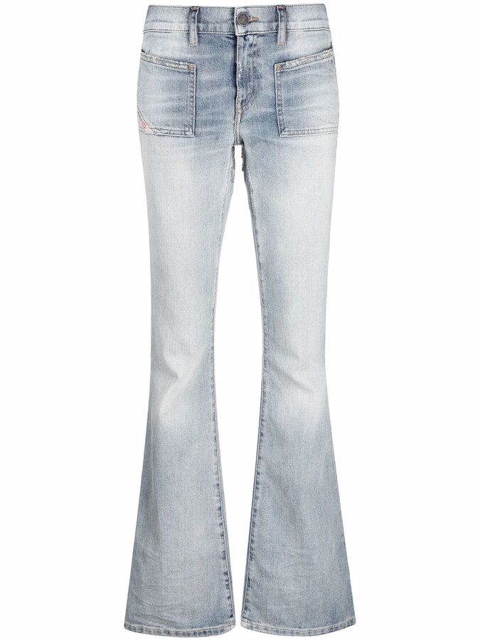 Diesel Vintage Inspired Flare Jean - ShopperBoard