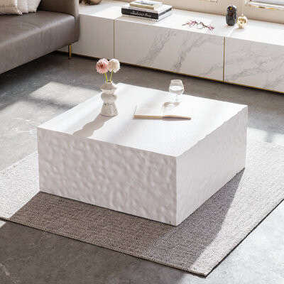 Ivy Bronx Instant Style Square Coffee Table - Effortless Modern Luxury for Living Rooms