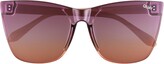 Thumbnail for your product : Quay Come Thru 60mm Gradient Cat Eye Sunglasses