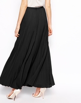 Thumbnail for your product : ASOS Pleated Maxi Skirt