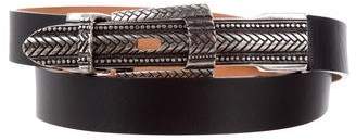 Barbara Bui Leather Waist Belt