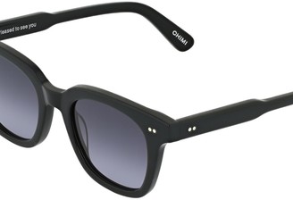 Chimi 101 Black Square Acetate Sunglasses