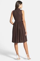 Thumbnail for your product : Kate Spade Eyelet Fit & Flare Shirtdress