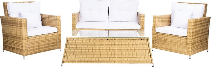 Safavieh Lorma Outdoor 4Pc Living Set