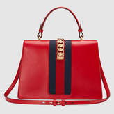 Thumbnail for your product : Gucci Sylvie medium top handle bag