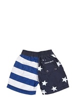 Thumbnail for your product : North Sails Us Flag Washed Cotton Swimming Boxers