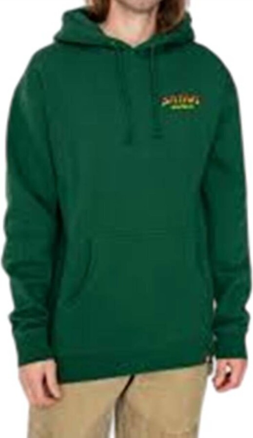 Spitfire Hell Hounds Hoodie In Forest Green