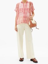 Thumbnail for your product : Bode Spotlight Gingham Cotton Shirt - Red White