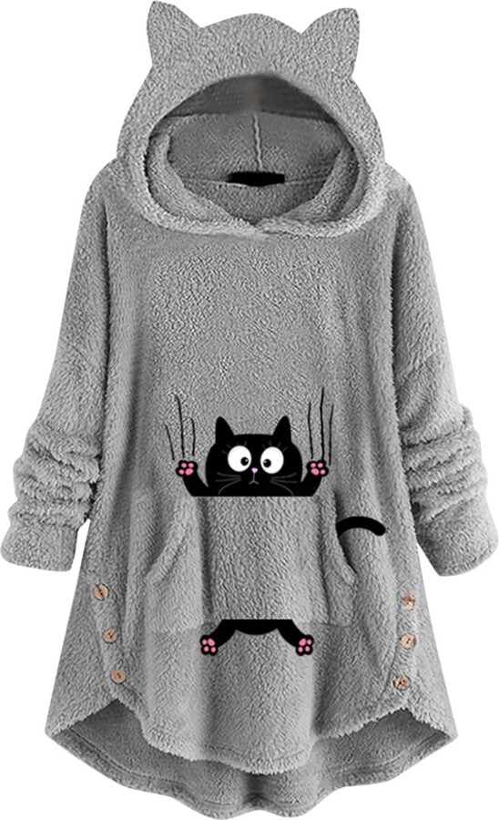 トップス 9090 Logo Cat Ear Zip Hoodie 9090 × Tamagotchi 9090 Logo Zip Hoodie – YZ