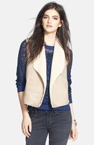 Thumbnail for your product : Velvet by Graham & Spencer Faux Shearling Vest (Nordstrom Online Exclusive)