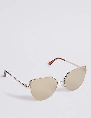 Marks and Spencer Semi Rimless Cat Eye Sunglasses