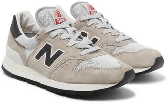 New Balance 995 Suede And Mesh Sneakers