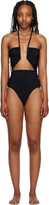 Black Prong Bather Swimsuit 