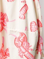 Thumbnail for your product : Henrik Vibskov Lobster Print Ruffle Hem Skirt