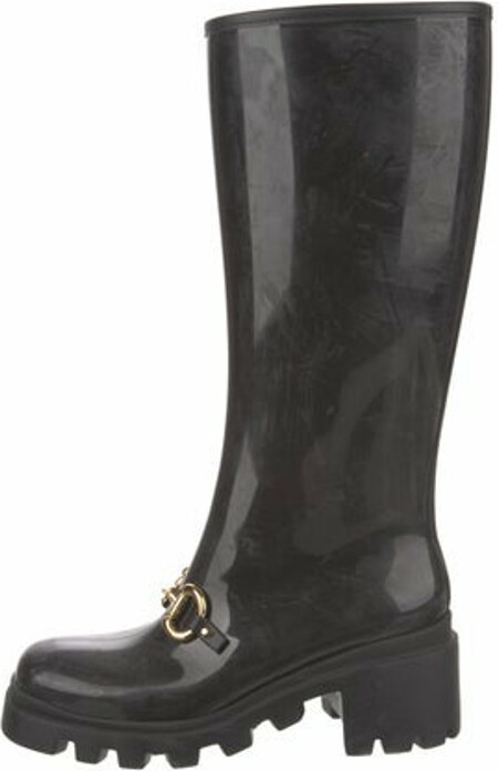 gucci rubber boots